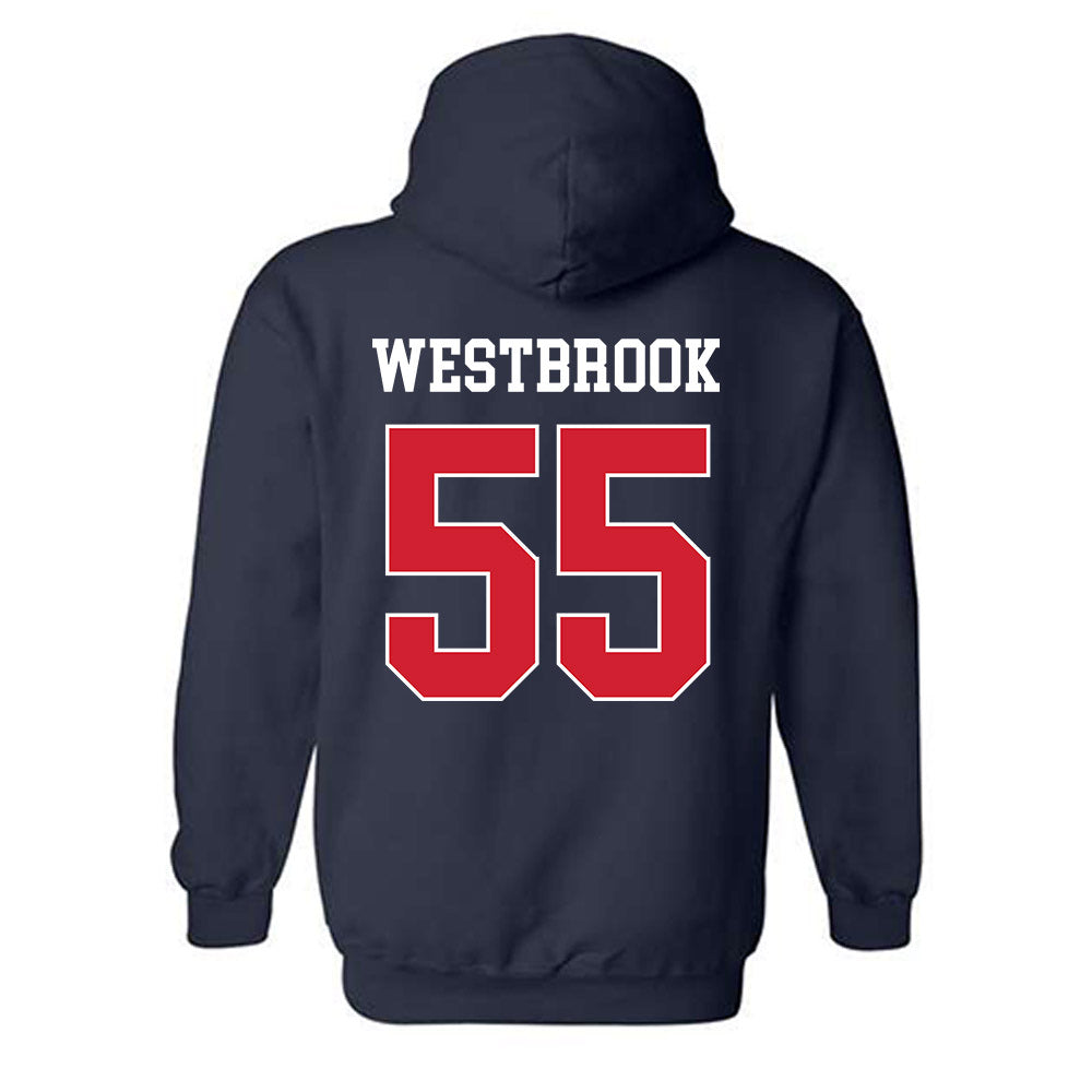 Fresno State - NCAA Softball : Tiara Westbrook - Classic Shersey Hooded Sweatshirt-1