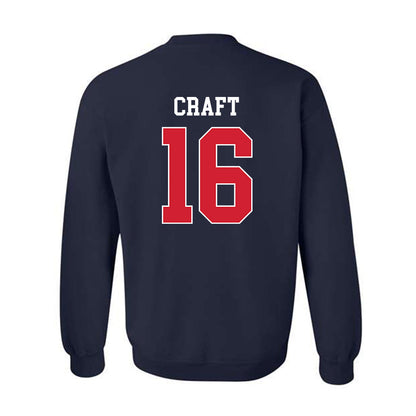 Fresno State - NCAA Football : Jonathan Craft - Classic Shersey Crewneck Sweatshirt-1