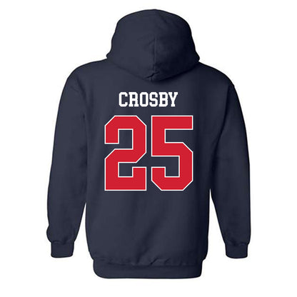 Fresno State - NCAA Softball : Jayda Crosby - Classic Shersey Hooded Sweatshirt-1