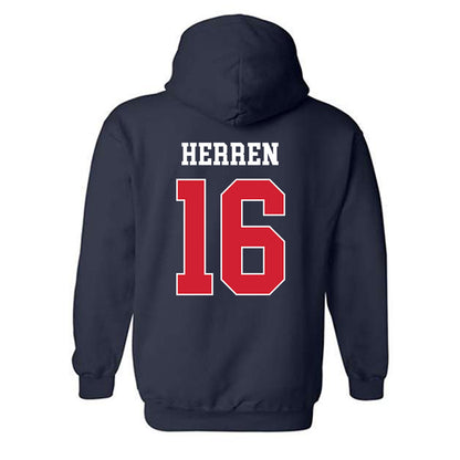 Fresno State - NCAA Women's Soccer : Abigail Herren - Classic Shersey Hooded Sweatshirt-1