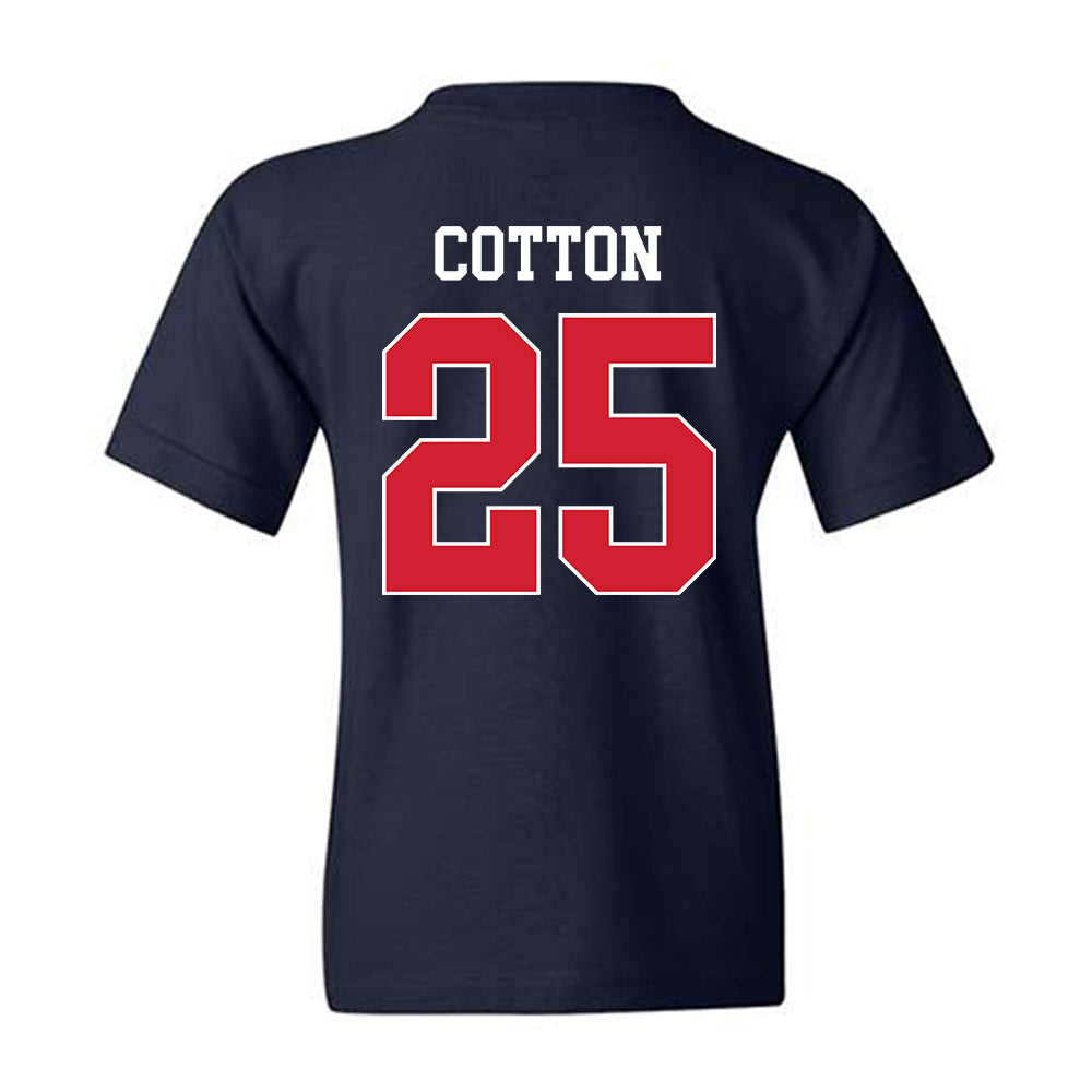 Fresno State - NCAA Football : Keynan Cotton - Classic Shersey Youth T-Shirt-1