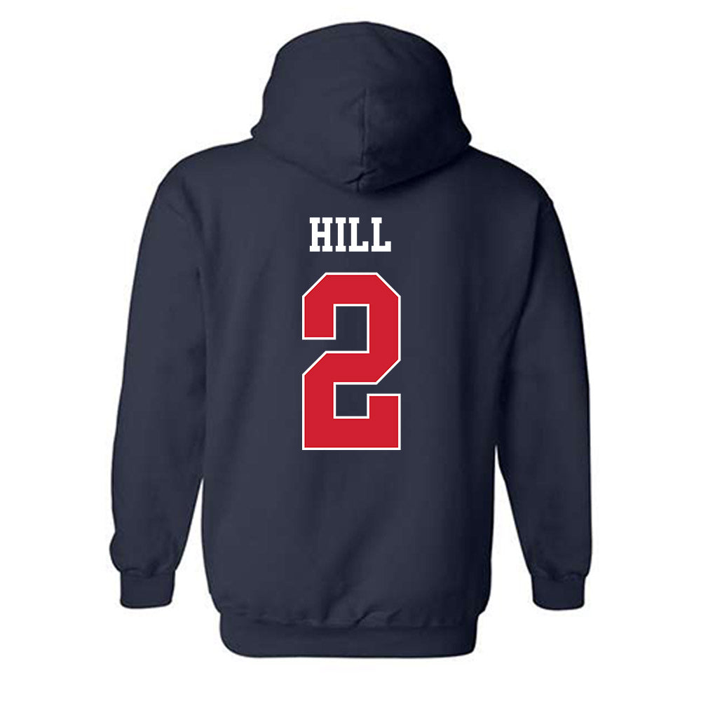 Fresno State - NCAA Softball : Olivia Hill - Classic Shersey Hooded Sweatshirt-1