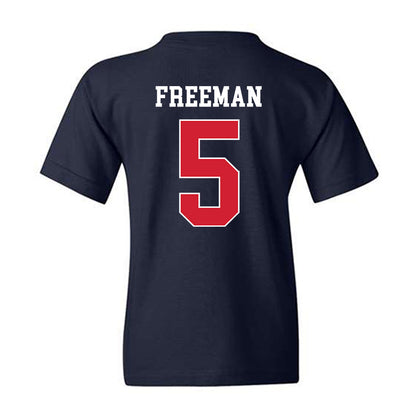 Fresno State - NCAA Football : Josiah Freeman - Classic Shersey Youth T-Shirt-1