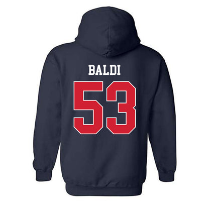 Fresno State - NCAA Football : Jack Baldi - Classic Shersey Hooded Sweatshirt-1