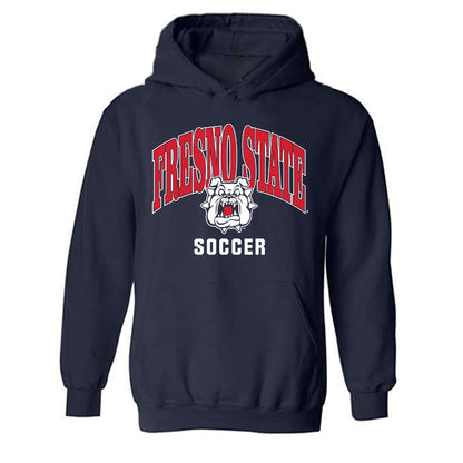Fresno State - NCAA Women's Soccer : Katie Morris - Classic Shersey Hooded Sweatshirt-0
