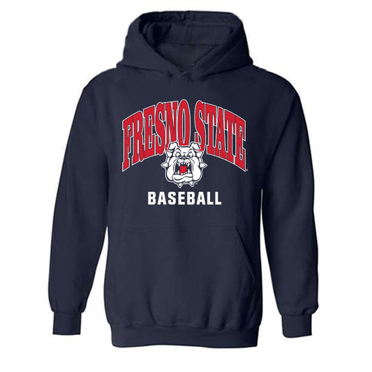 Fresno State - NCAA Baseball : Jacob Kowes - Classic Shersey Hooded Sweatshirt-0