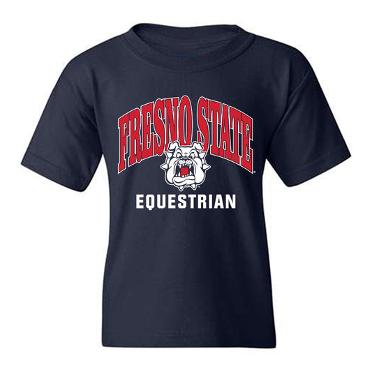 Fresno State - NCAA Equestrian : Adrianna Runzo - Classic Shersey Youth T-Shirt-0