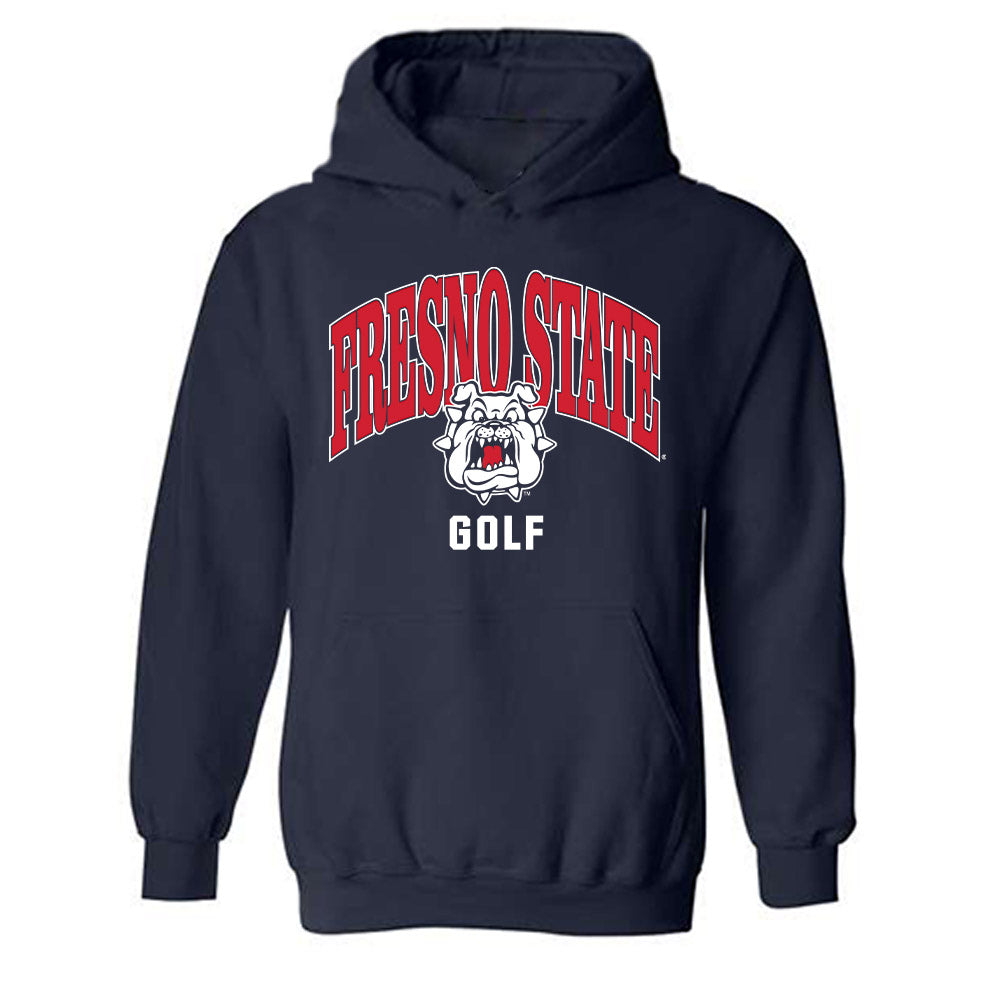 Fresno State - NCAA Men's Golf : Zackary Tarter - Classic Shersey Hooded Sweatshirt-0