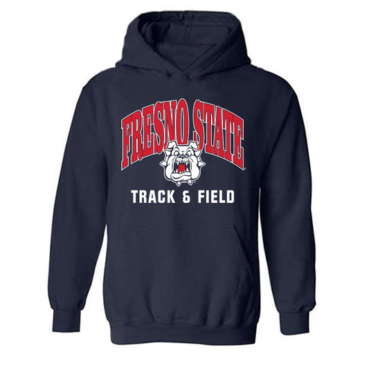 Fresno State - NCAA Men's Track & Field : Jabari King - Classic Shersey Hooded Sweatshirt