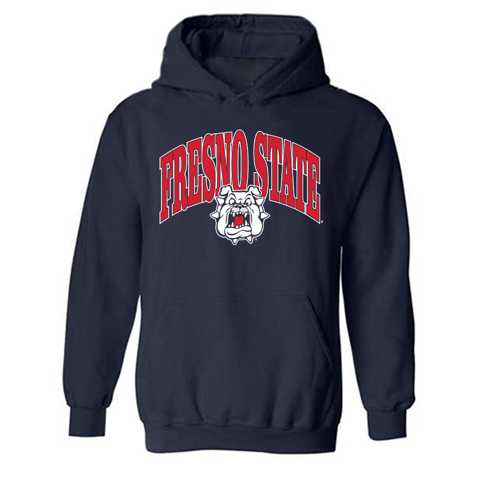 Fresno State - NCAA Football : Gino Quinones - Classic Shersey Hooded Sweatshirt-0