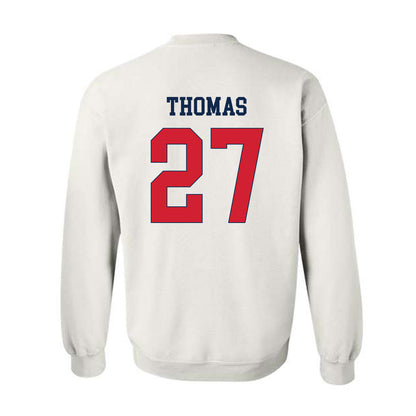 Fresno State - NCAA Football : Tariq Thomas - Classic Shersey Crewneck Sweatshirt-1