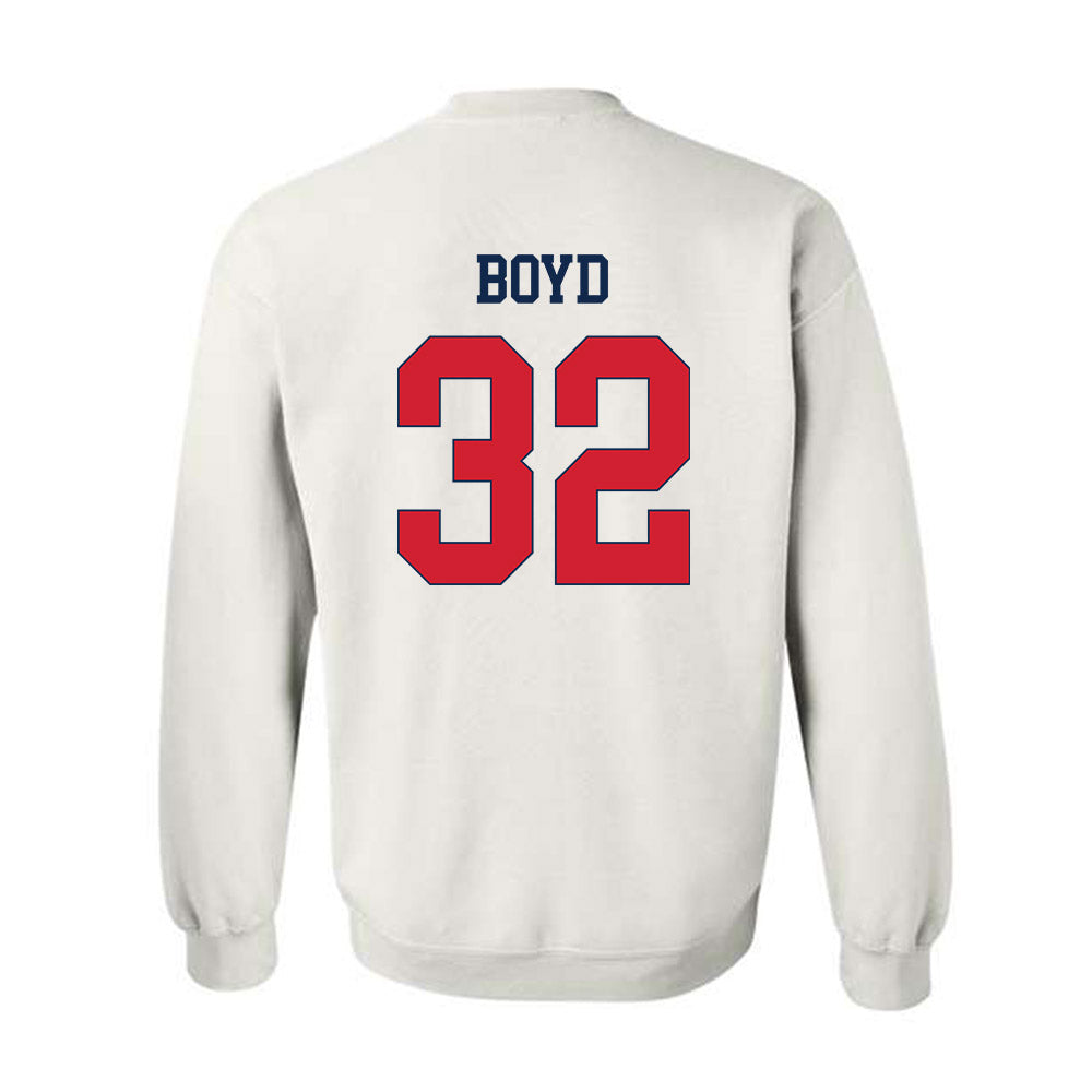 Fresno State - NCAA Baseball : Mikey Boyd - Classic Shersey Crewneck Sweatshirt-1