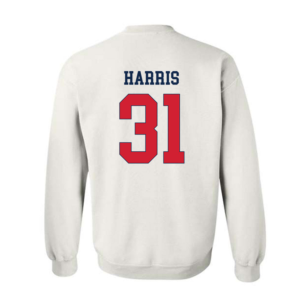 Fresno State - NCAA Football : Kiontre Harris - Classic Shersey Crewneck Sweatshirt-1