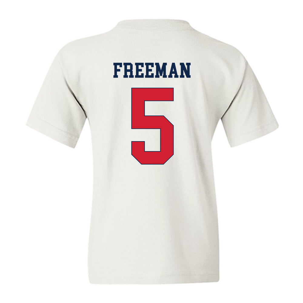 Fresno State - NCAA Football : Josiah Freeman - Classic Shersey Youth T-Shirt-1