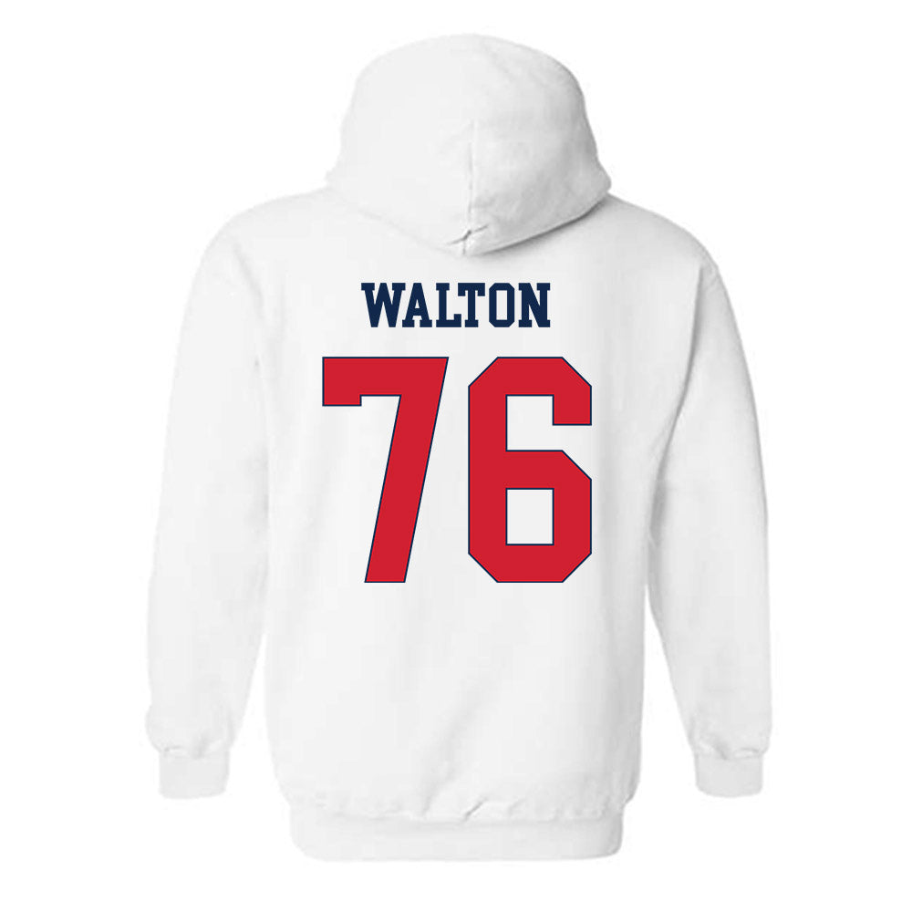 Fresno State - NCAA Football : Brayden Walton - Classic Shersey Hooded Sweatshirt-1