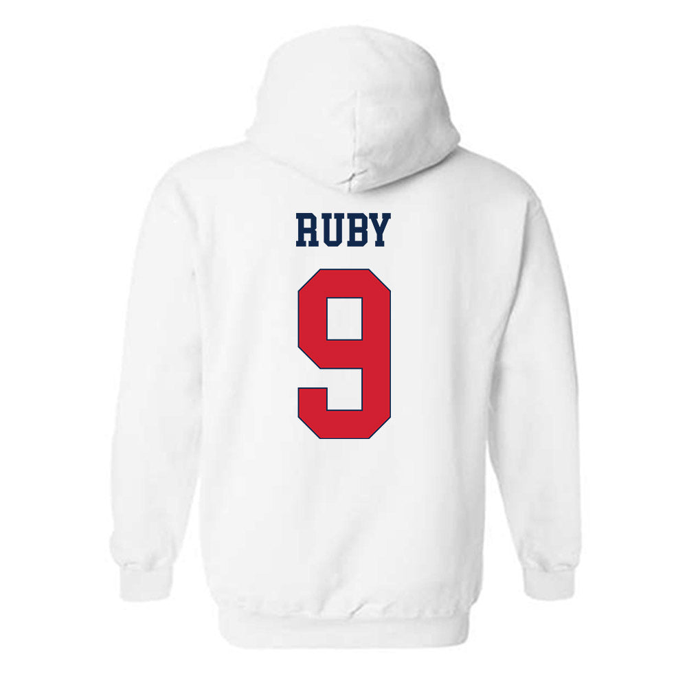 Fresno State - NCAA Baseball : Jett Ruby - Classic Shersey Hooded Sweatshirt-1