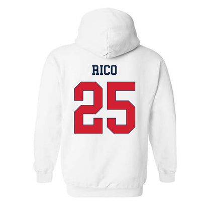 Fresno State - NCAA Baseball : Bo Rico - Classic Shersey Hooded Sweatshirt-1
