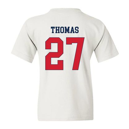Fresno State - NCAA Football : Tariq Thomas - Classic Shersey Youth T-Shirt-1