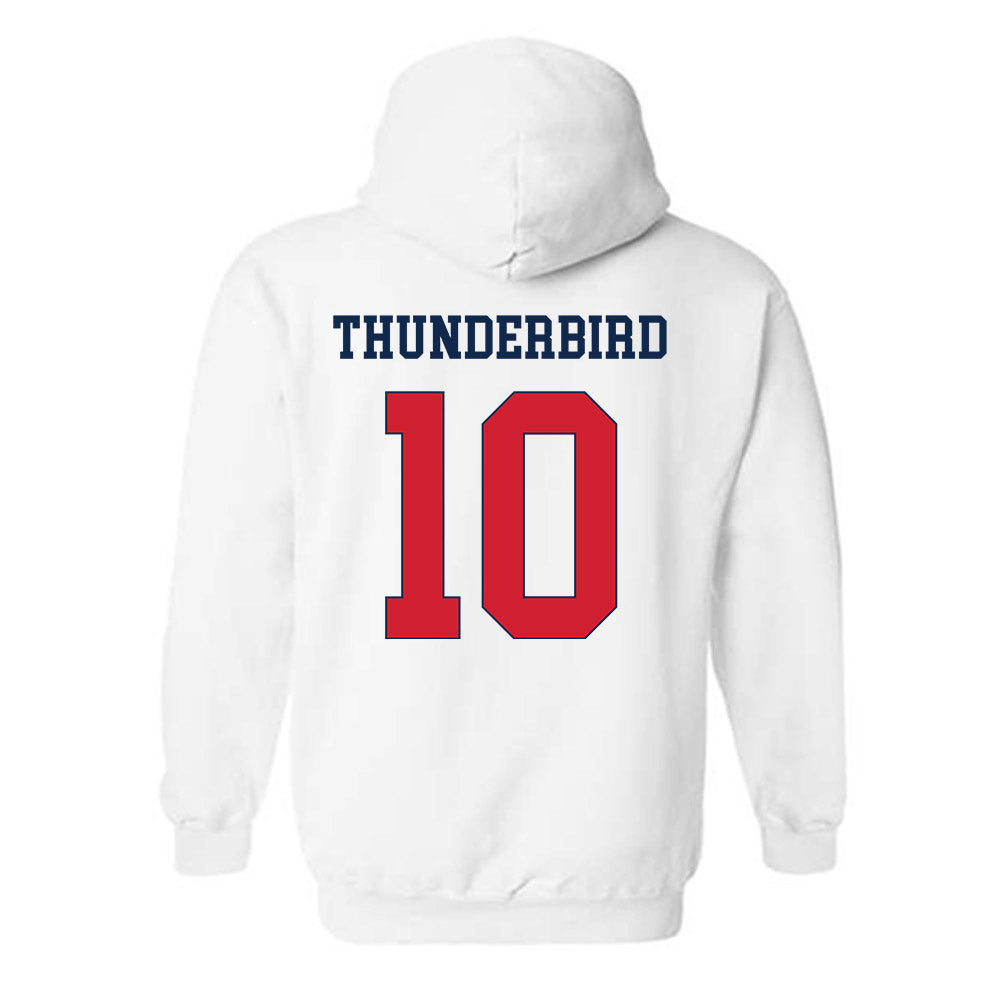 Fresno State - NCAA Football : Kvion Thunderbird - Classic Shersey Hooded Sweatshirt-1