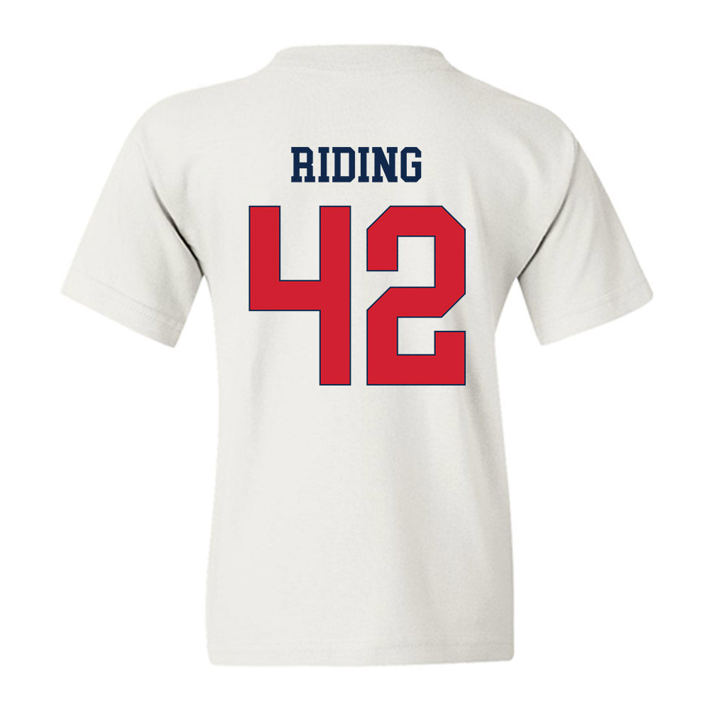 Fresno State - NCAA Baseball : Jake Riding - Classic Shersey Youth T-Shirt-1