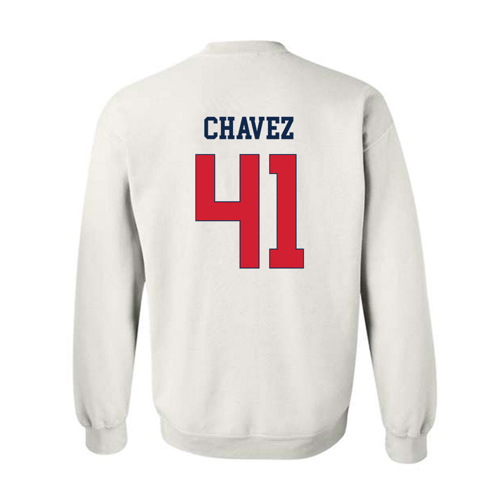 Fresno State - NCAA Football : Andrew Chavez - Classic Shersey Crewneck Sweatshirt-1