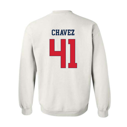 Fresno State - NCAA Football : Andrew Chavez - Classic Shersey Crewneck Sweatshirt-1