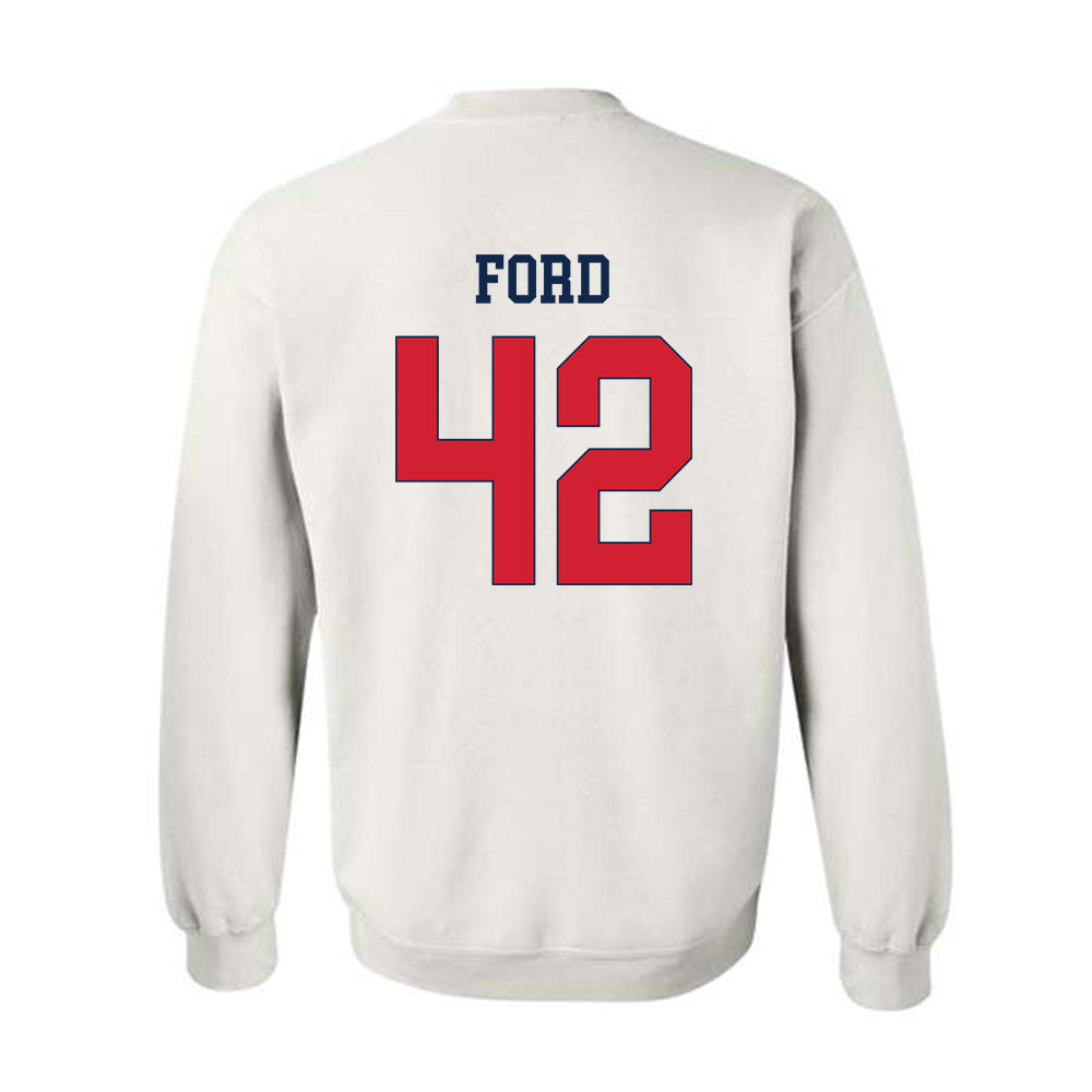Fresno State - NCAA Football : Brayden Ford - Classic Shersey Crewneck Sweatshirt-1