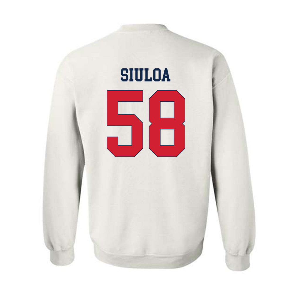 Fresno State - NCAA Football : Efren Siuloa - Classic Shersey Crewneck Sweatshirt-1