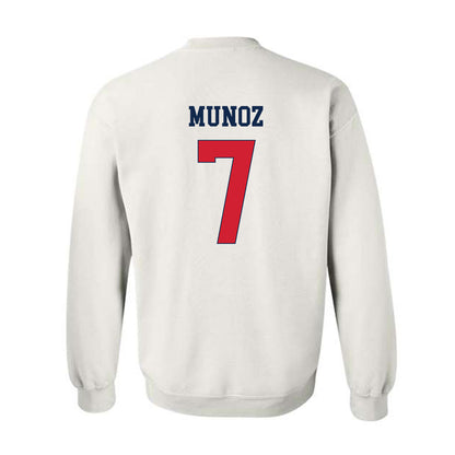Fresno State - NCAA Baseball : Ayden Munoz - Classic Shersey Crewneck Sweatshirt-1