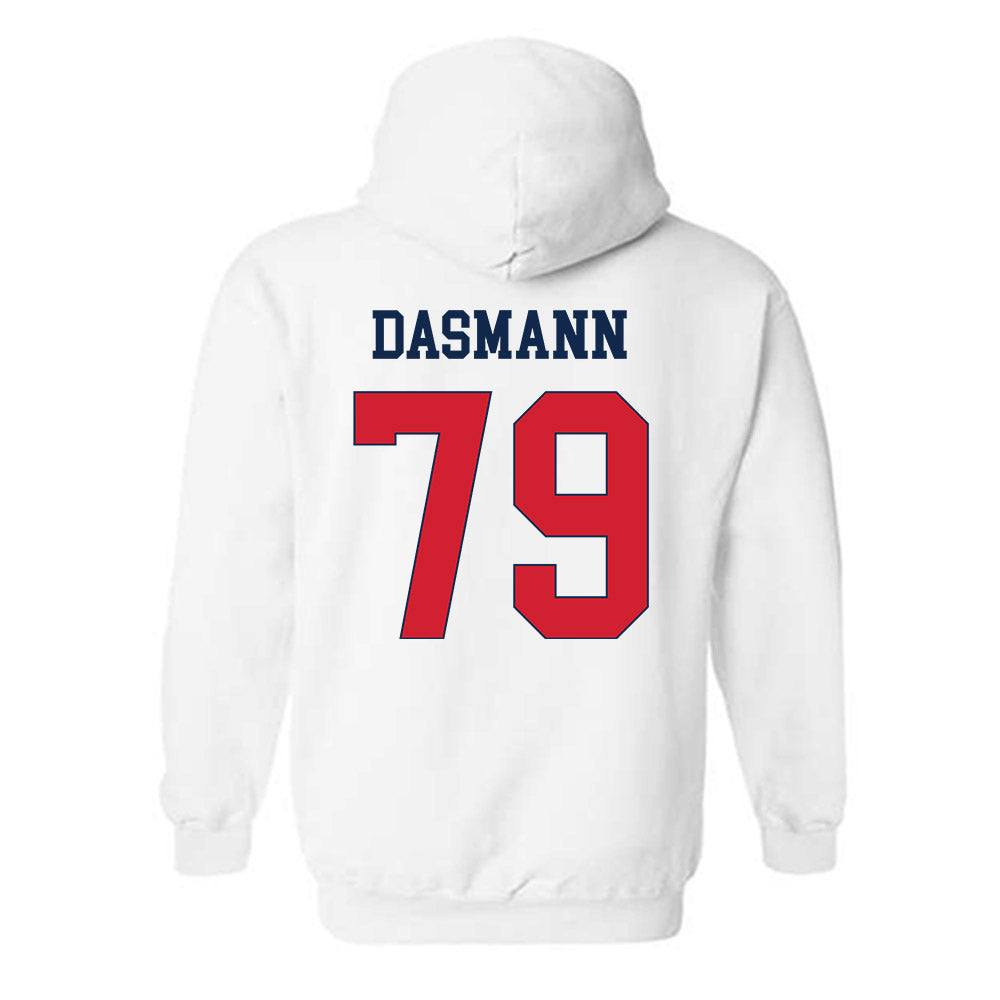 Fresno State - NCAA Football : Ethan Dasmann - Classic Shersey Hooded Sweatshirt-1