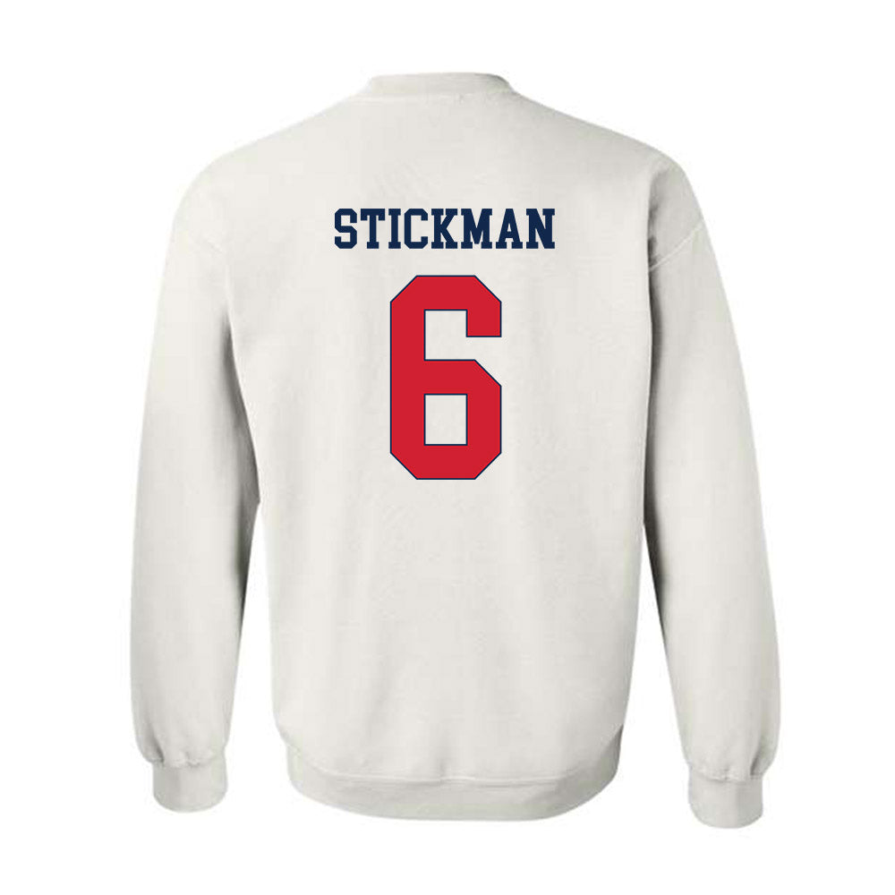 Fresno State - NCAA Men's Basketball : Dj Stickman - Classic Shersey Crewneck Sweatshirt-1