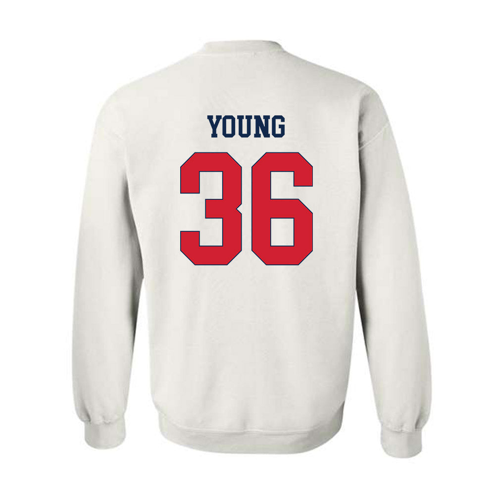 Fresno State - NCAA Baseball : Austin Young - Classic Shersey Crewneck Sweatshirt-1