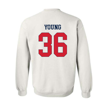 Fresno State - NCAA Baseball : Austin Young - Classic Shersey Crewneck Sweatshirt-1
