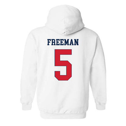 Fresno State - NCAA Football : Josiah Freeman - Classic Shersey Hooded Sweatshirt-1