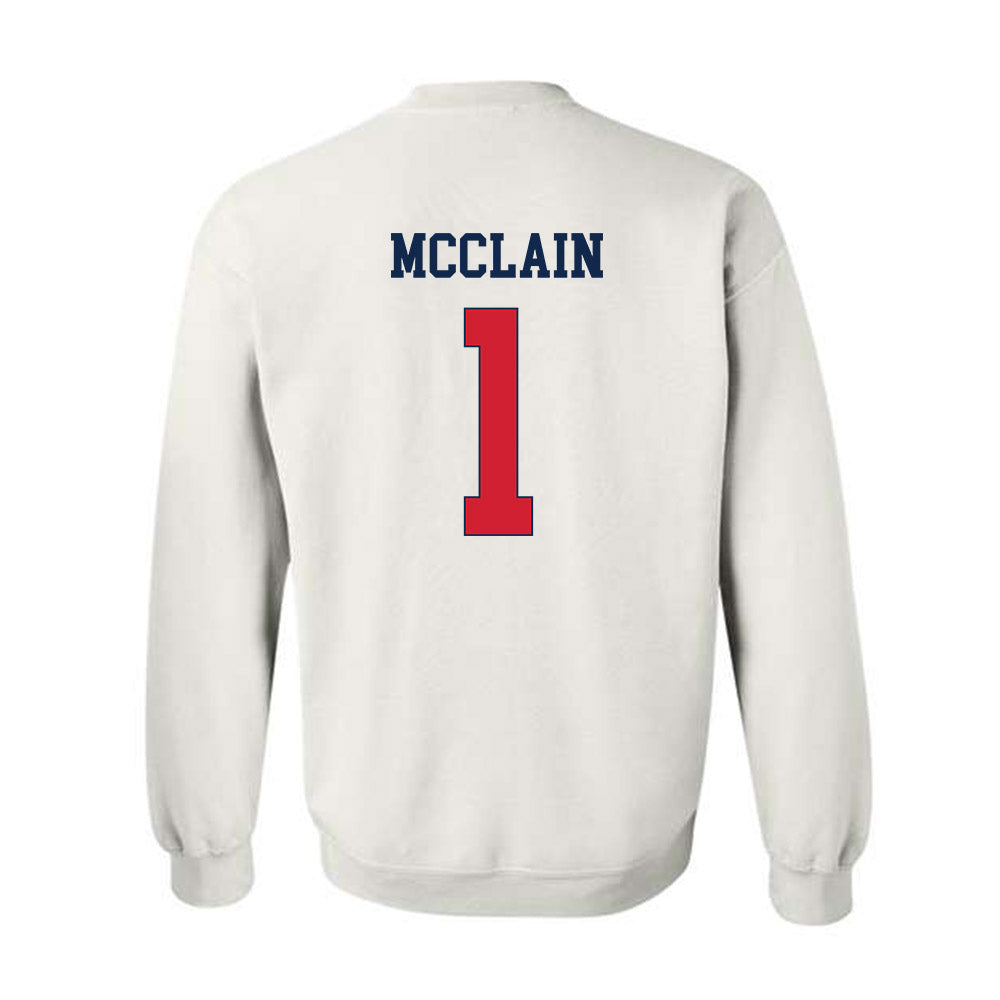 Fresno State - NCAA Football : Jahlil McClain - Classic Shersey Crewneck Sweatshirt-1