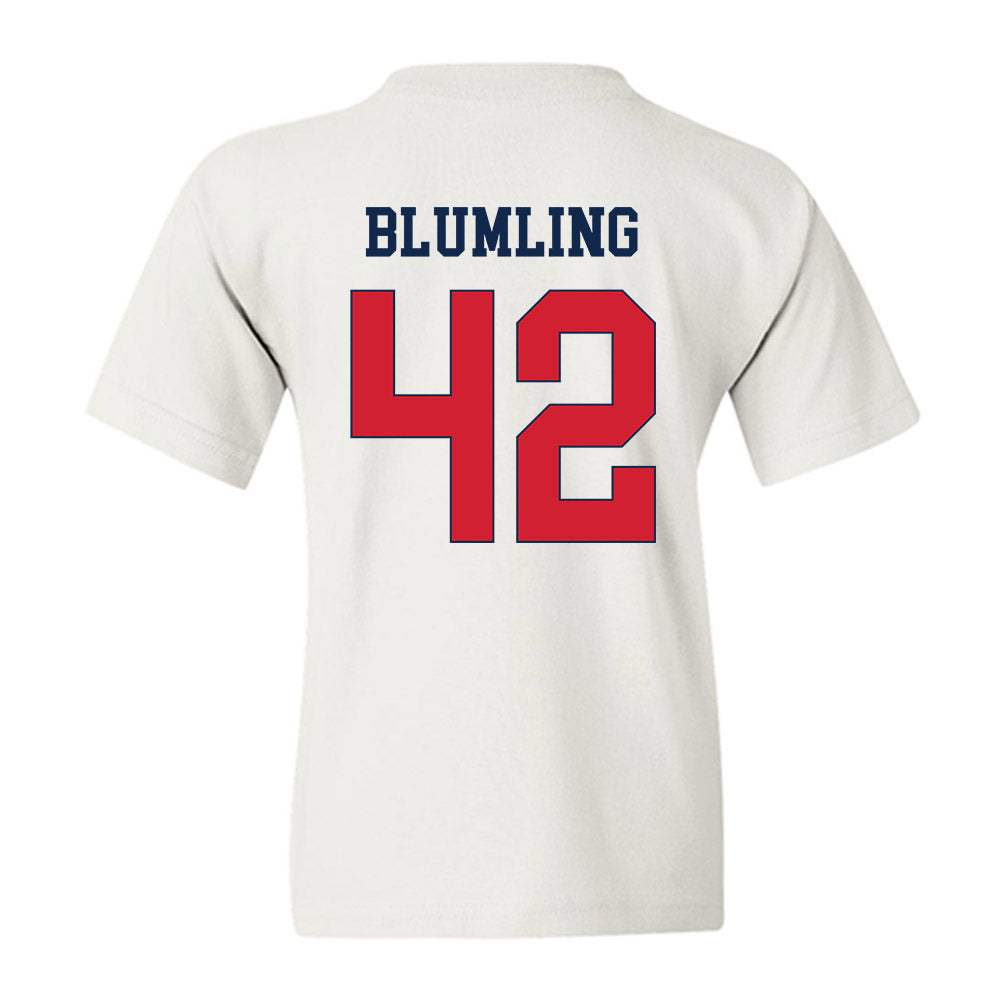 Fresno State - NCAA Football : Lucas Blumling - Classic Shersey Youth T-Shirt-1