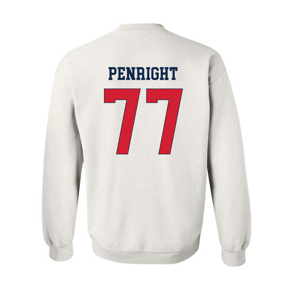 Fresno State - NCAA Football : Toreon Penright - Classic Shersey Crewneck Sweatshirt-1