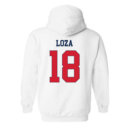Fresno State - NCAA Softball : Alyssa Loza - Classic Shersey Hooded Sweatshirt-1
