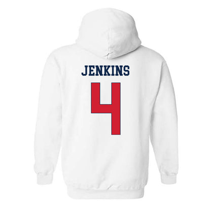 Fresno State - NCAA Men's Basketball : Troy Jenkins - Classic Shersey Hooded Sweatshirt