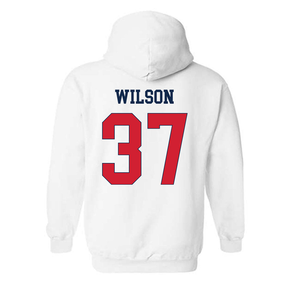 Fresno State - NCAA Football : Ryan Wilson - Classic Shersey Hooded Sweatshirt-1
