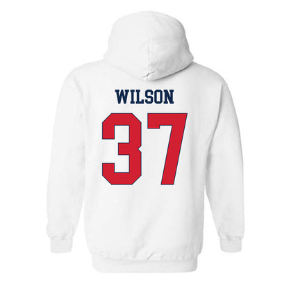 Fresno State - NCAA Football : Ryan Wilson - Classic Shersey Hooded Sweatshirt-1