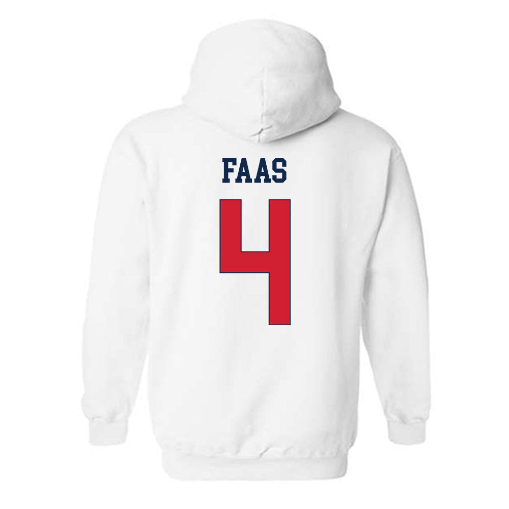 Fresno State - NCAA Men's Basketball : Cameron Faas - Classic Shersey Hooded Sweatshirt-1