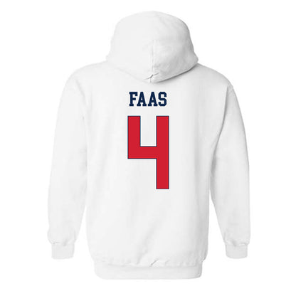 Fresno State - NCAA Men's Basketball : Cameron Faas - Classic Shersey Hooded Sweatshirt-1