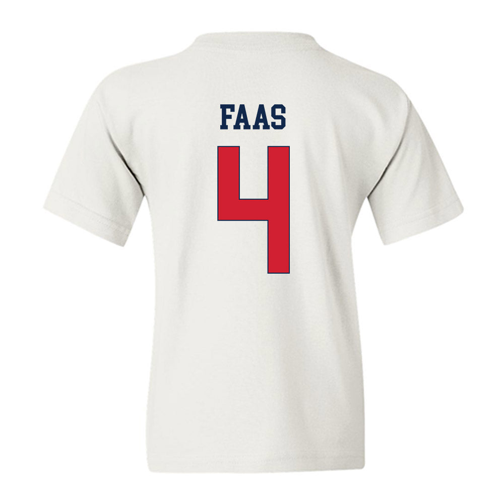 Fresno State - NCAA Men's Basketball : Cameron Faas - Classic Shersey Youth T-Shirt-1