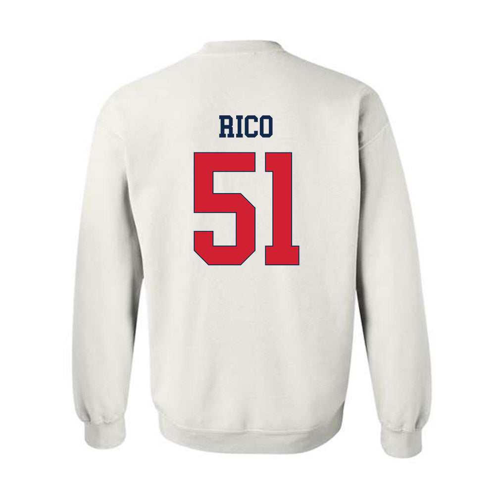 Fresno State - NCAA Baseball : Erik Rico - Classic Shersey Crewneck Sweatshirt-1