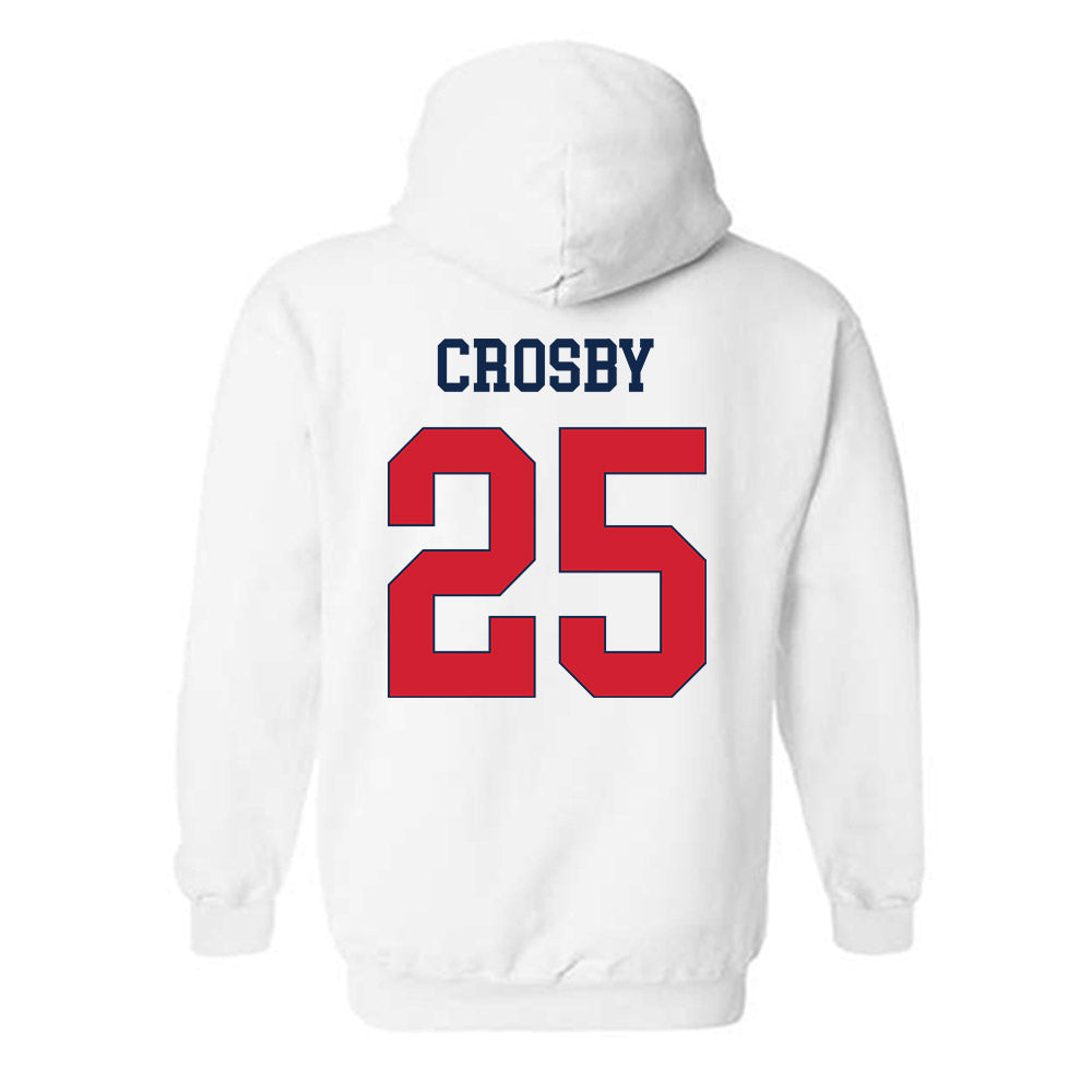 Fresno State - NCAA Softball : Jayda Crosby - Classic Shersey Hooded Sweatshirt-1