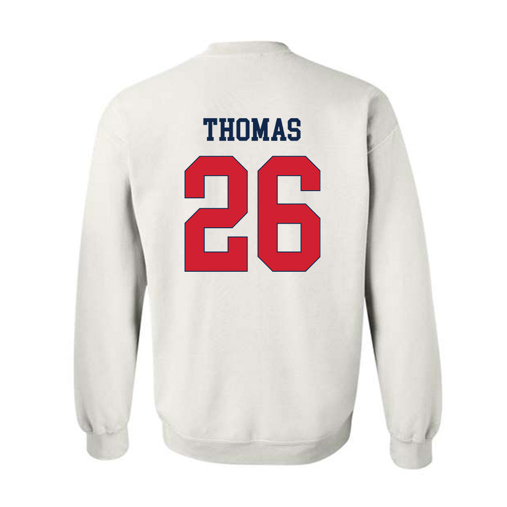 Fresno State - NCAA Football : Tim Thomas - Classic Shersey Crewneck Sweatshirt-1