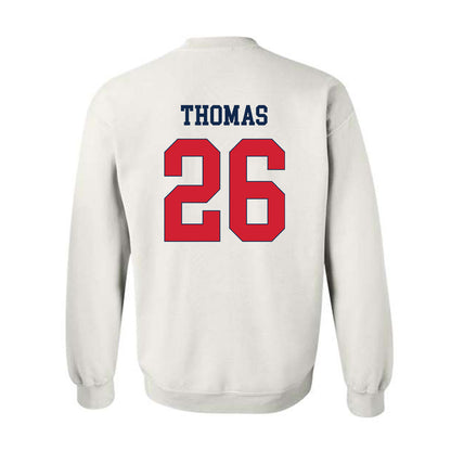 Fresno State - NCAA Football : Tim Thomas - Classic Shersey Crewneck Sweatshirt-1