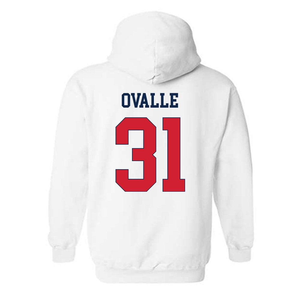Fresno State - NCAA Baseball : Barclay Ovalle - Classic Shersey Hooded Sweatshirt-1