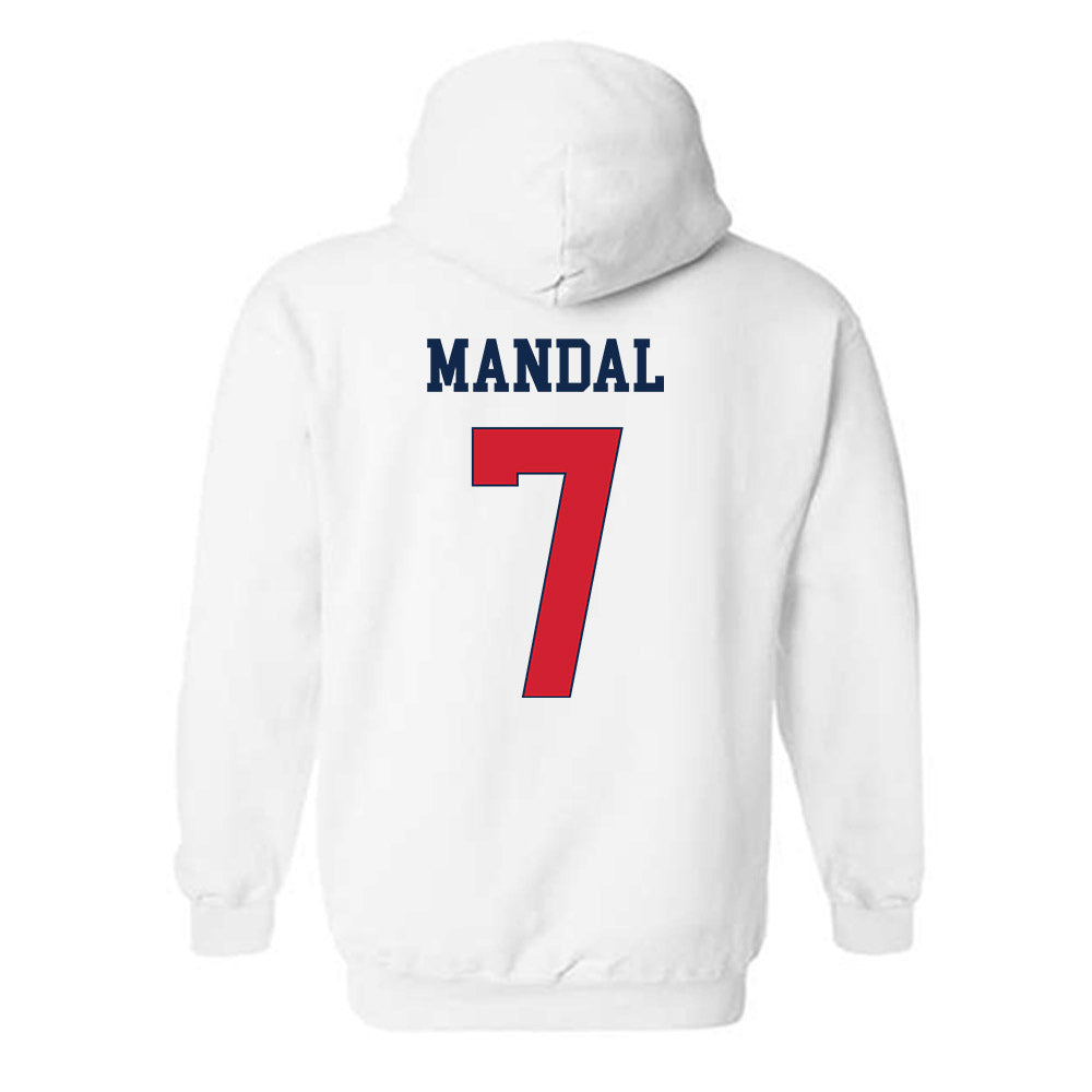Fresno State - NCAA Football : Jayden Mandal - Classic Shersey Hooded Sweatshirt-1